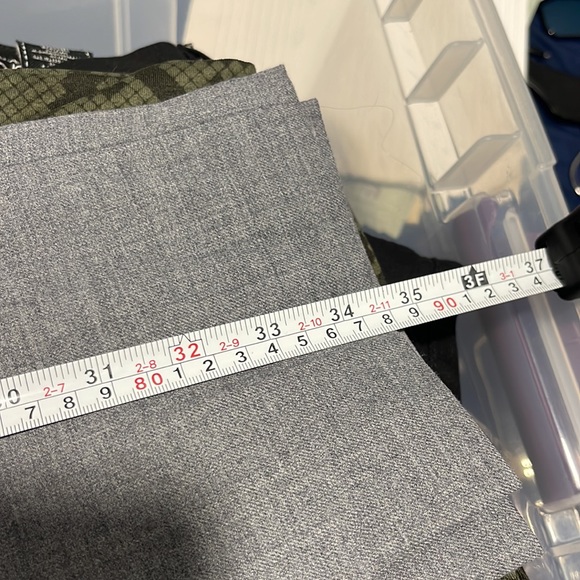 Club Monaco betia straight pant pantalons grey - Picture 9 of 10